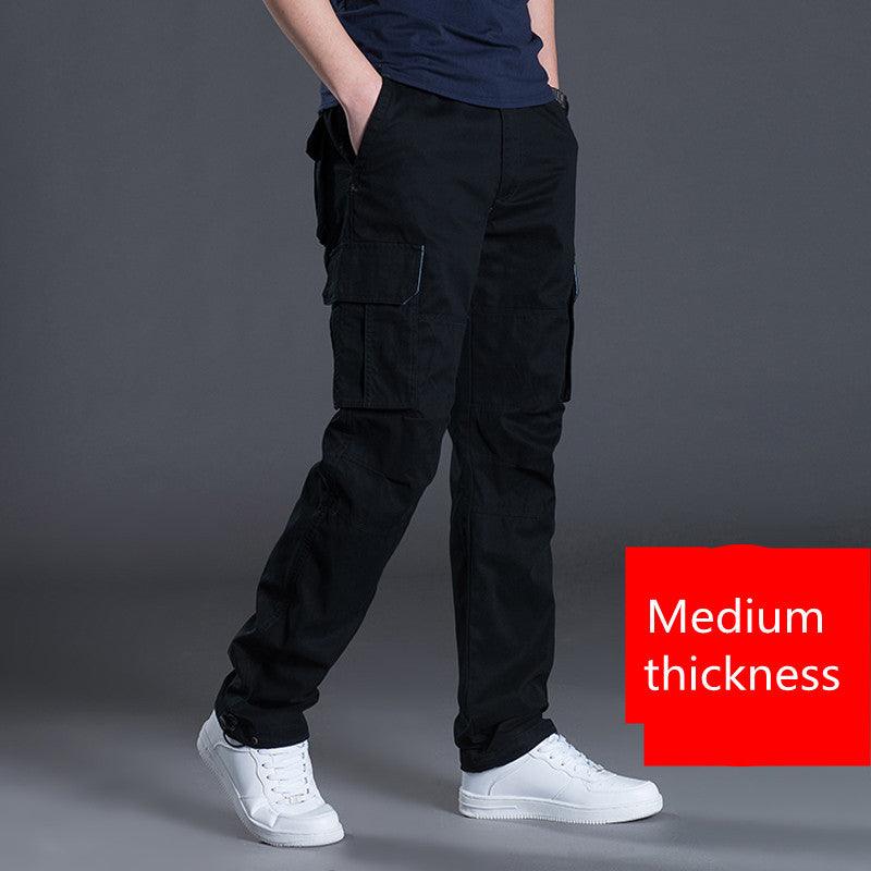Exclusive Men's Work Pants Multi-Pocket Overalls — A — Size 2XL — Alternate View 18