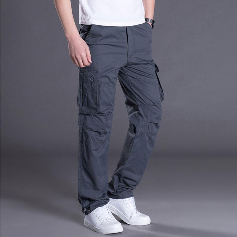 Exclusive Men's Work Pants Multi-Pocket Overalls — A — Size 2XL — Alternate View 10