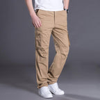 Exclusive Men's Work Pants Multi-Pocket Overalls — A — Size 2XL — Lifestyle View