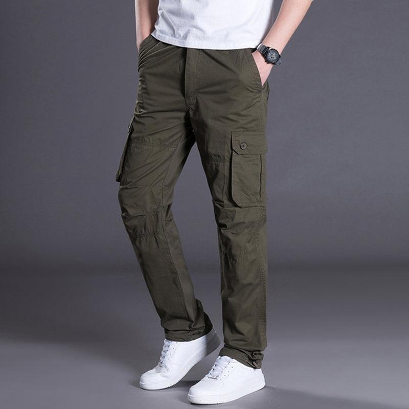 Exclusive Men's Work Pants Multi-Pocket Overalls — A — Size 2XL — Alternate View 7