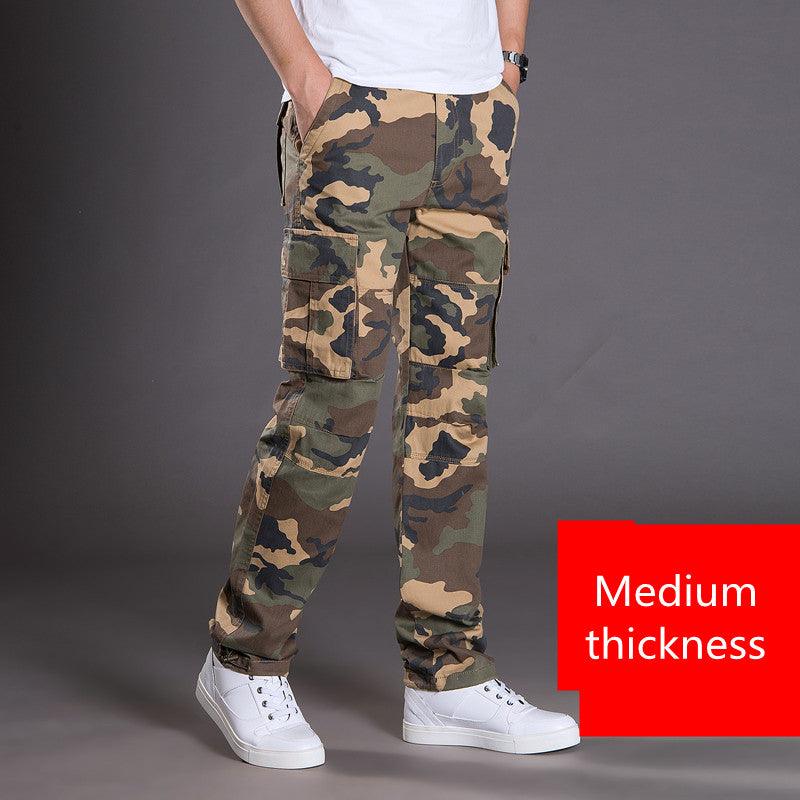 Exclusive Men's Work Pants Multi-Pocket Overalls — A — Size 2XL — Alternate View 19