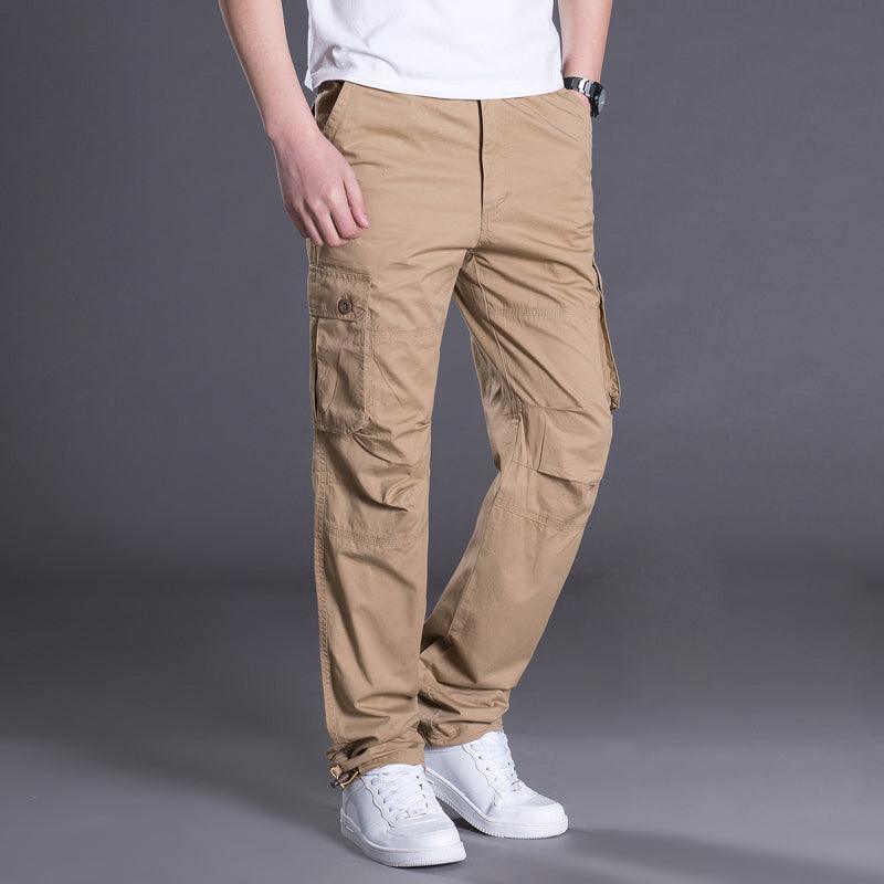 Exclusive Men's Work Pants Multi-Pocket Overalls — A — Size 2XL — Alternate View 12
