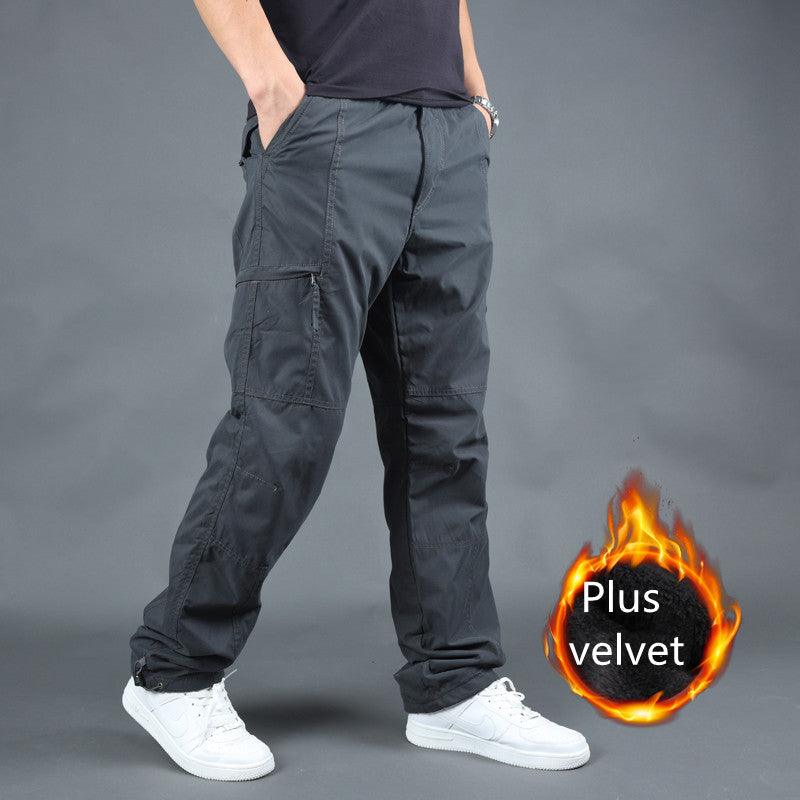 Exclusive Men's Work Pants Multi-Pocket Overalls — A — Size 2XL — Alternate View 20
