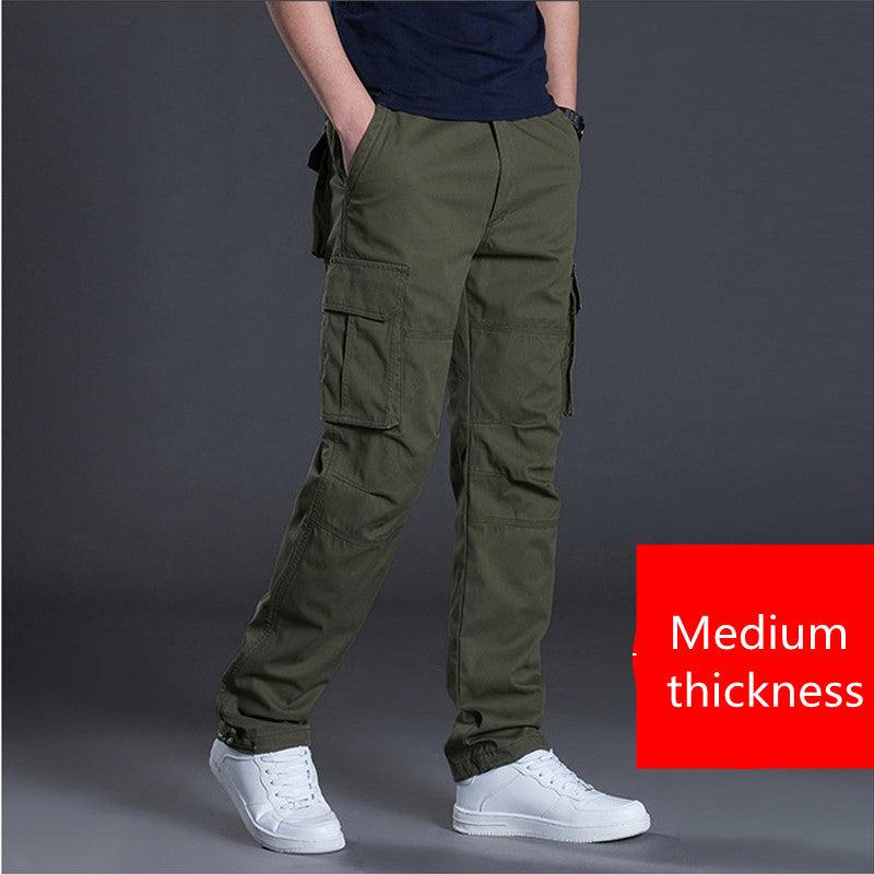 Exclusive Men's Work Pants Multi-Pocket Overalls — A — Size 2XL — Alternate View 16