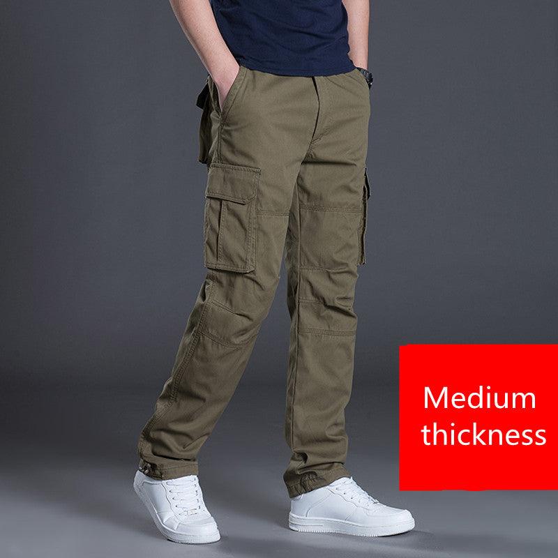 Exclusive Men's Work Pants Multi-Pocket Overalls — A — Size 2XL — Alternate View 9