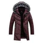 Exclusive Mid-length plus cashmere padded jacket — Dark blue — Size 4XL — Alternate View 7