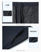 Exclusive Middle-aged Men's Casual Pants — Black — Size 28 — Alternate View 14