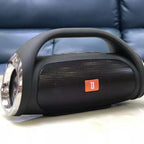 Exclusive Mini portable wireless Bluetooth speaker subwoofer — Black — Back View