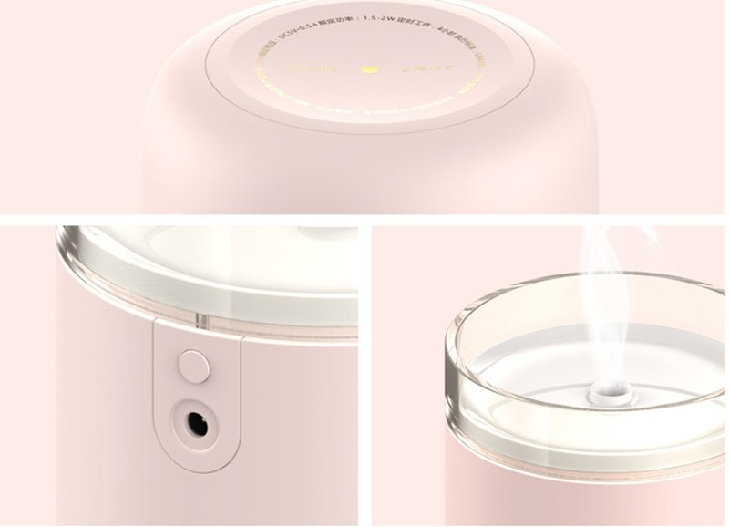 Exclusive Mini USB Mute Air Humidifier Diffuser — 3pcs — Alternate View 12