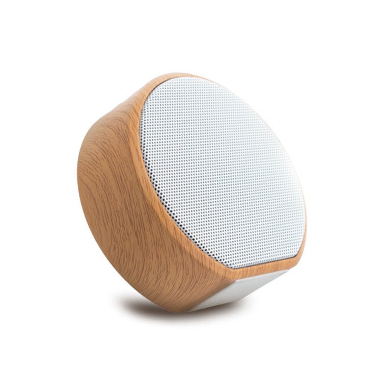Exclusive Mini Wood Bluetooth Speaker | Retro Wooden Wireless — White set — Alternate View 8