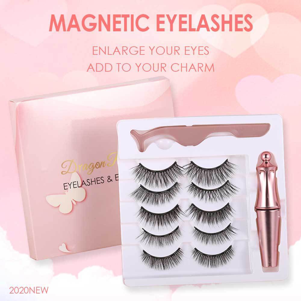 Exclusive Mink Eyelashes — D014 — Front View