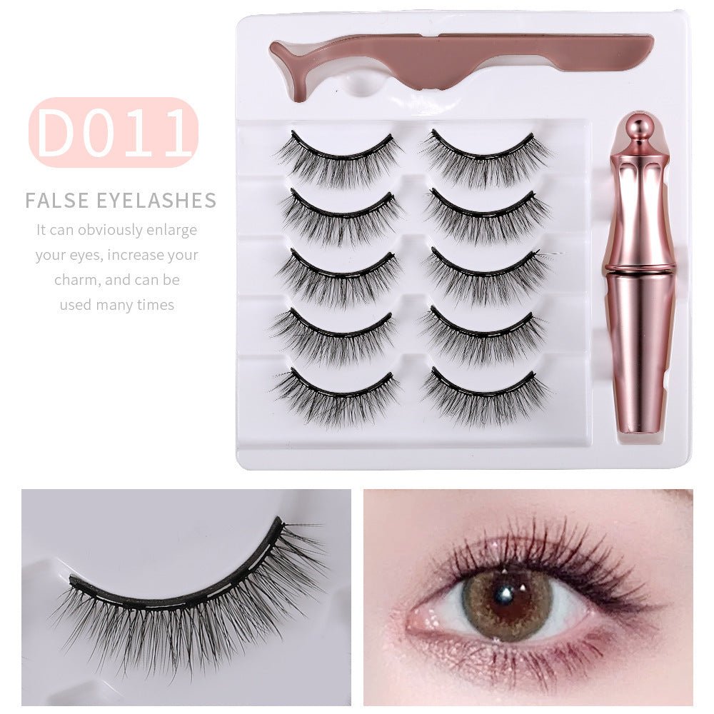Exclusive Mink Eyelashes — D014 — Side View