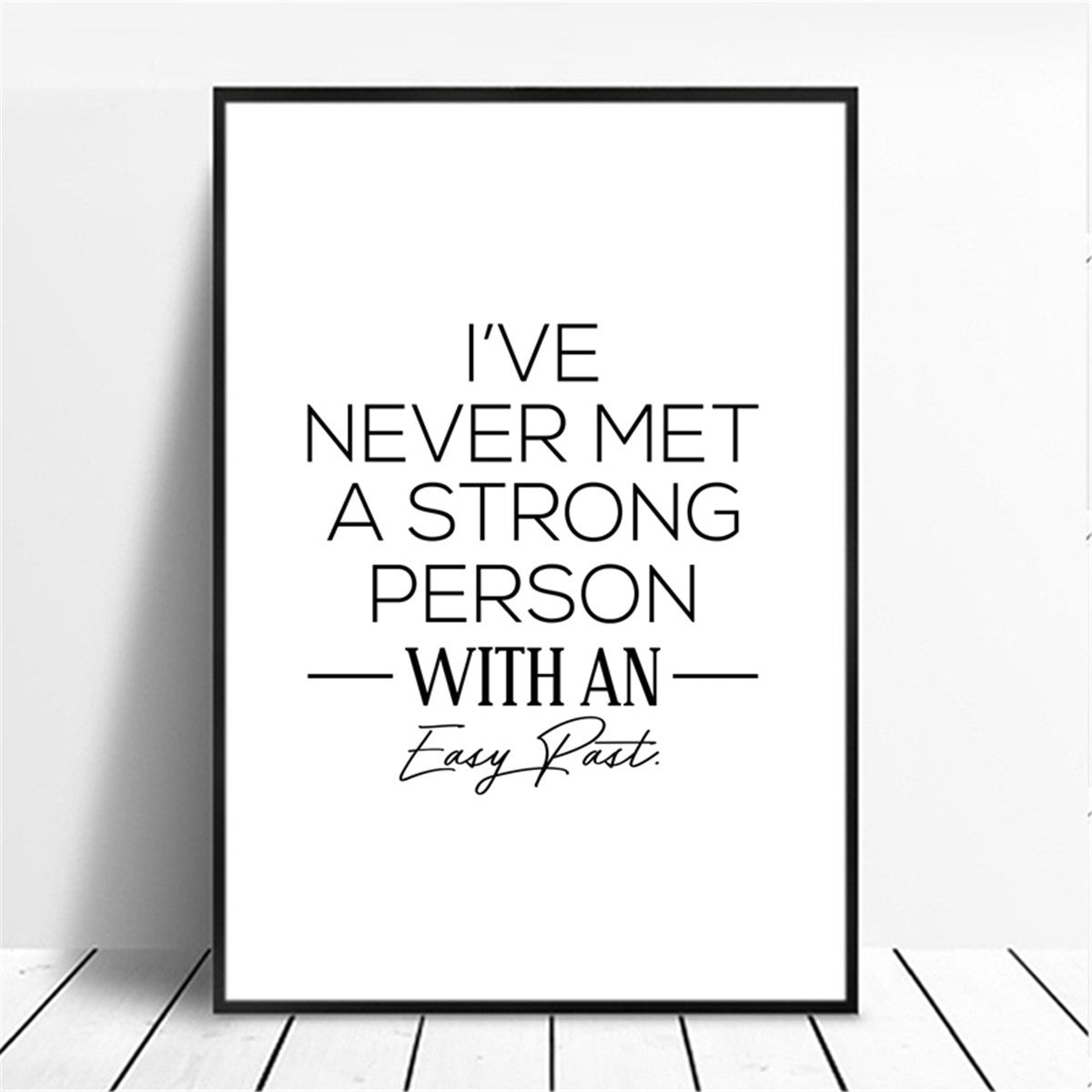 Exclusive Motivational Wall Art | Inspirational Quotes Canvas Print — White — Size 10x15cm — Alternate View 9