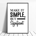 Exclusive Motivational Wall Art | Inspirational Quotes Canvas Print — White — Size 10x15cm — Alternate View 8