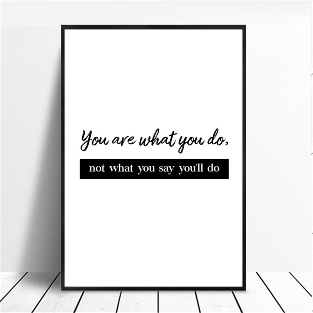 Exclusive Motivational Wall Art | Inspirational Quotes Canvas Print — White — Size 10x15cm — Alternate View 12