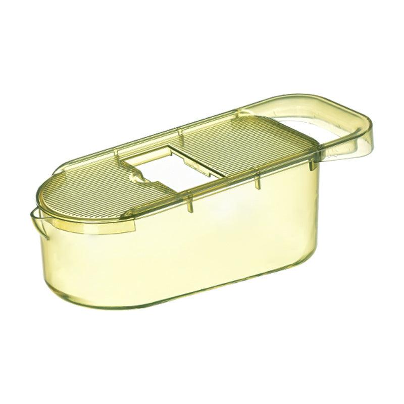 Exclusive Multifunction Transparent Vegetable Cutter — Veneer cutter Drainage basket — Size 3blades — Alternate View 11