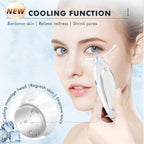 Exclusive Multifunctional Ice Compress Color Light Neck Beauty Instrument — White — Detail View