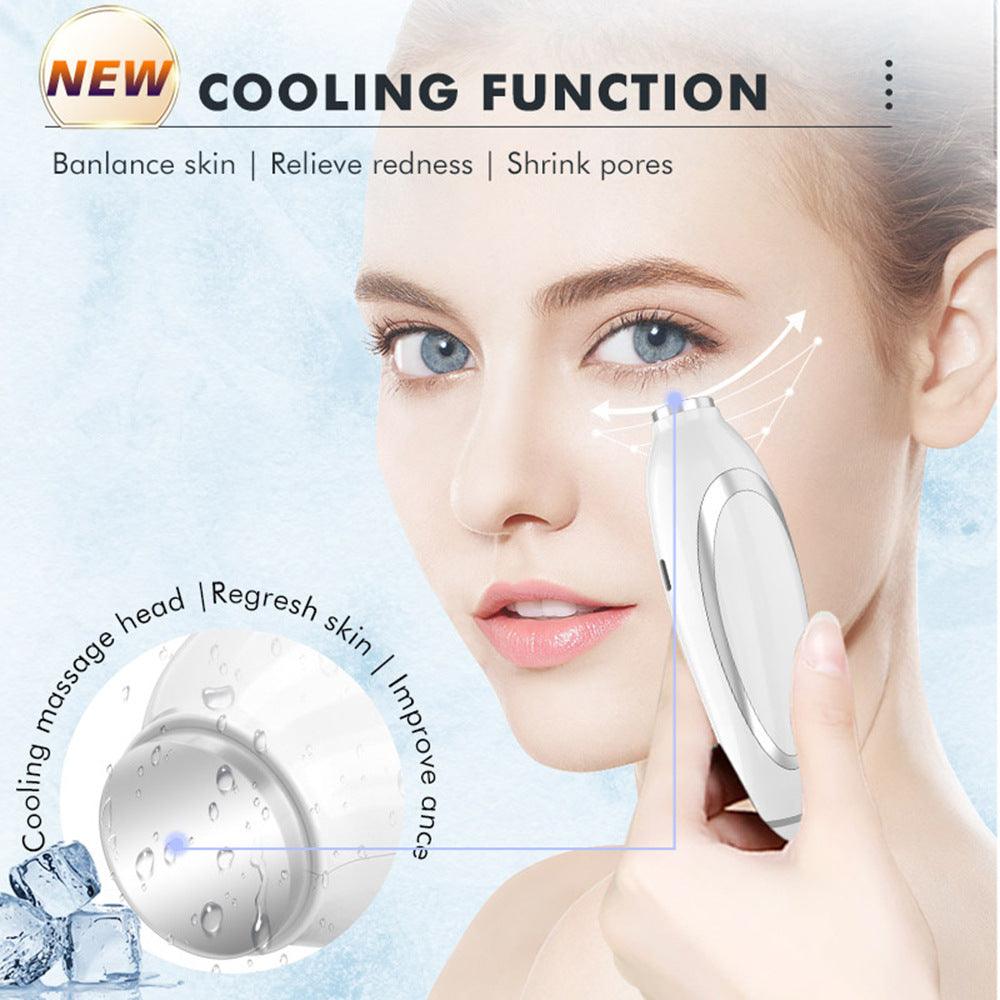 Exclusive Multifunctional Ice Compress Color Light Neck Beauty Instrument — White — Detail View