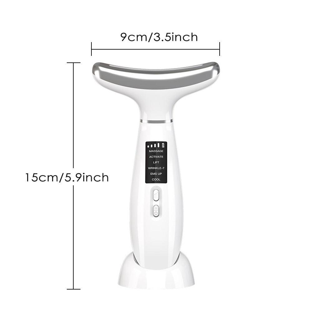 Exclusive Multifunctional Ice Compress Color Light Neck Beauty Instrument — White — Alternate View 7