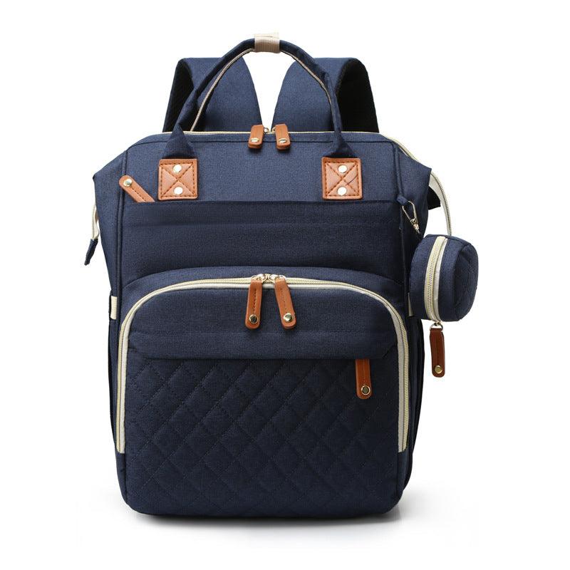 Exclusive Multifunctional Mummy Bag | Portable & Stylish Storage — Black — Top View