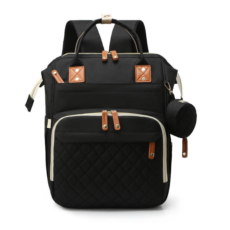 Exclusive Multifunctional Mummy Bag | Portable & Stylish Storage — Black — Alternate View 10