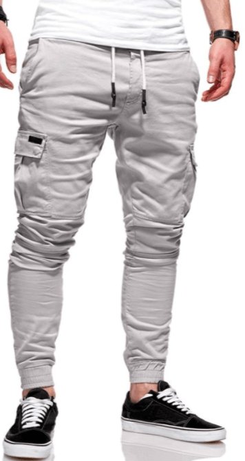 Exclusive Muscle Brothers Sports Pants — Dark Grey — Size 2XL — Back View