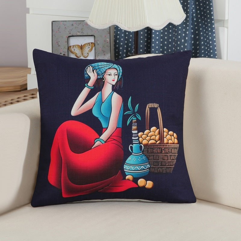 Exclusive National style sofa pillow — 2 style — Size 45x45cm — Alternate View 12