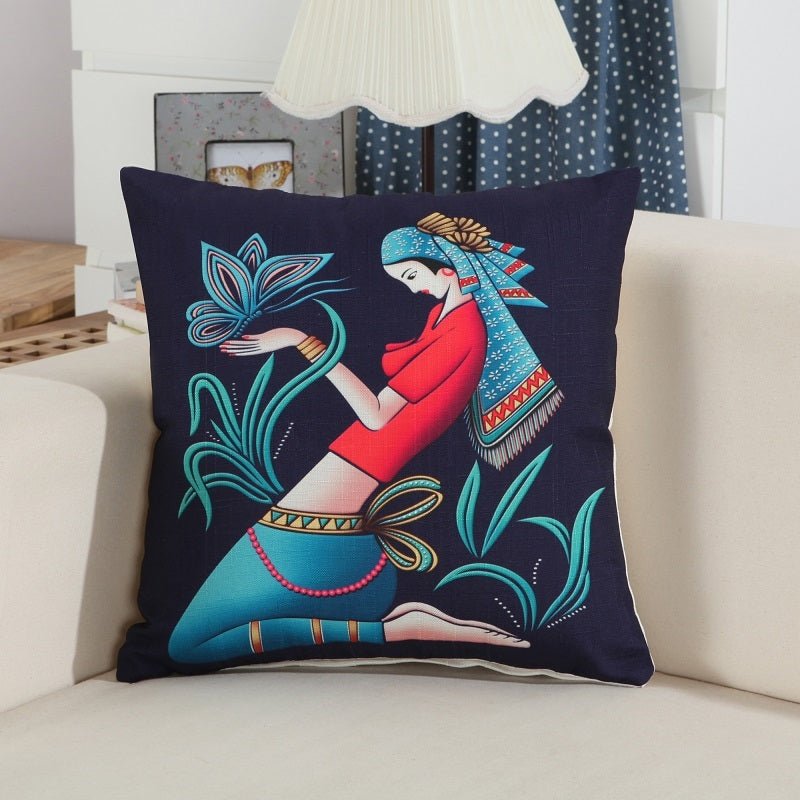 Exclusive National style sofa pillow — 2 style — Size 45x45cm — Alternate View 13