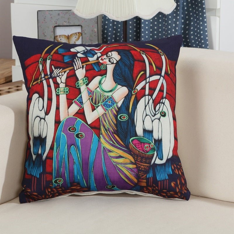 Exclusive National style sofa pillow — 2 style — Size 45x45cm — Alternate View 9