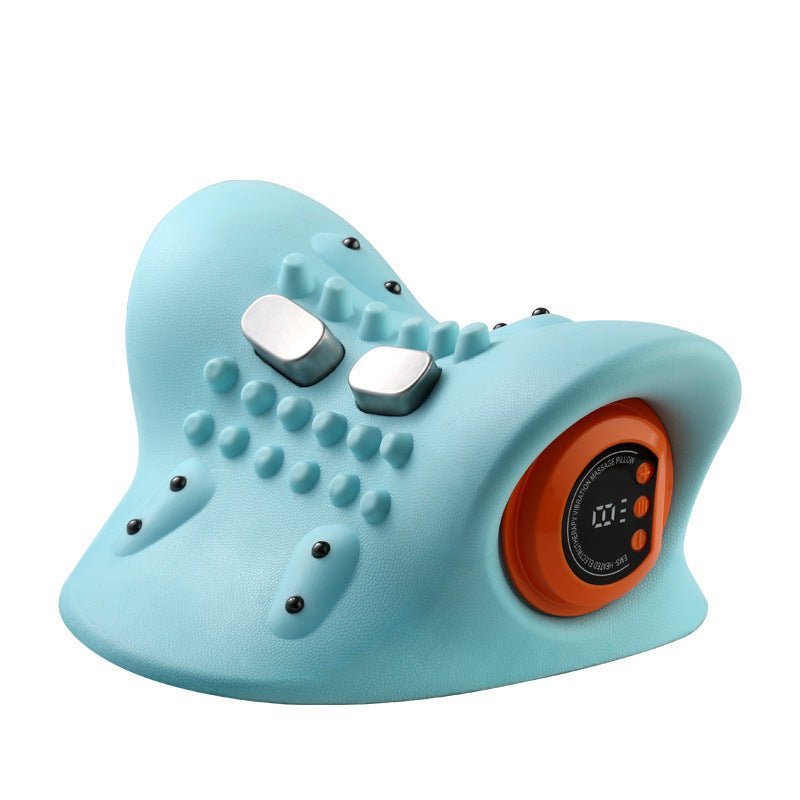 Exclusive Neck Massager Adults Cervical Spine Relief — Blue — Alternate View 11