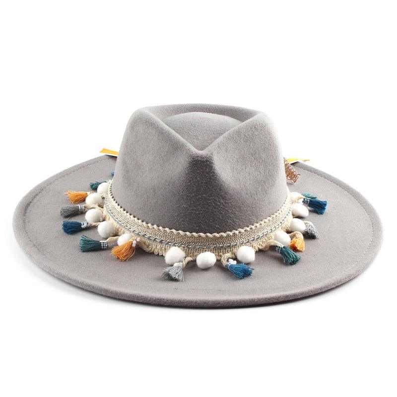 Exclusive New European And American Fashion Ladies Top Hat — Black — Size Adjustable — Alternate View 9