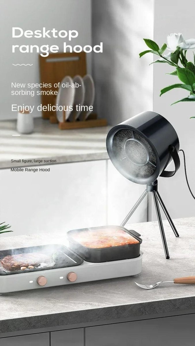 Exclusive New Portable Exhaust Fan — Black Gray — Alternate View 24
