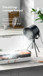 Exclusive New Portable Exhaust Fan — Black Gray — Alternate View 24