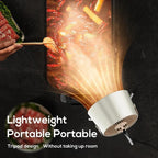 Exclusive New Portable Exhaust Fan — Black Gray — Detail View
