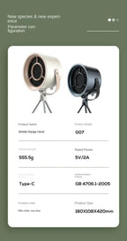 Exclusive New Portable Exhaust Fan — Black Gray — Alternate View 15