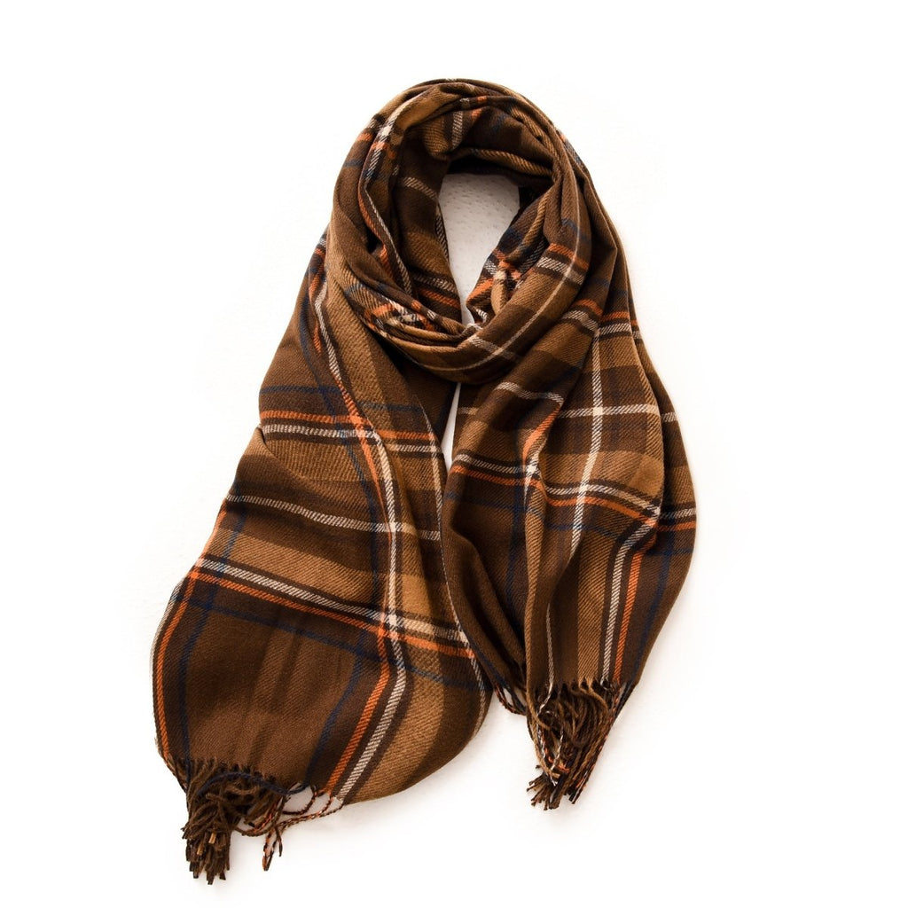 Exclusive New Winter Scarf For Women — Red lattice — Alternate View 7