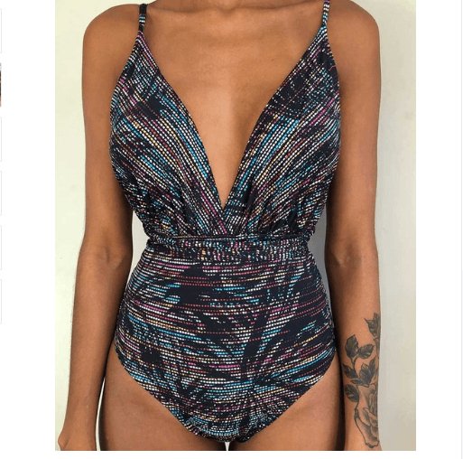 Exclusive Backless One-Piece Swimsuit — L — Size 10style — Alternate View 20