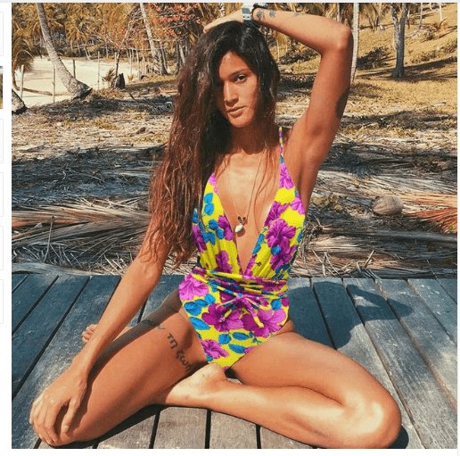 Exclusive Backless One-Piece Swimsuit — L — Size 10style — Alternate View 13
