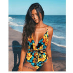 Exclusive Backless One-Piece Swimsuit — L — Size 10style — Alternate View 9