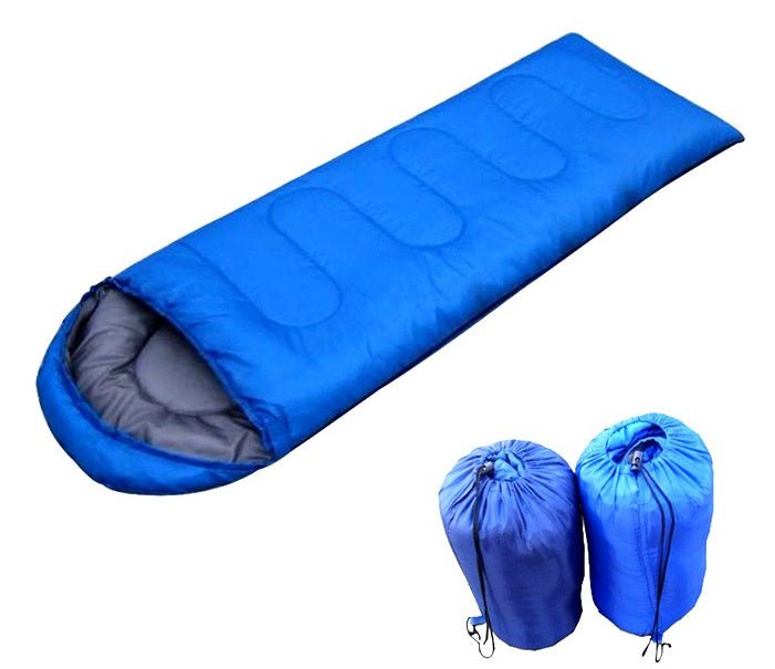 Exclusive Outdoor Camping Adult Sleeping Bag — ArmyGreen — Front View