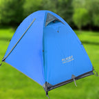 Exclusive Outdoor Double Camping Rainproof Tents — Blue — Lifestyle View