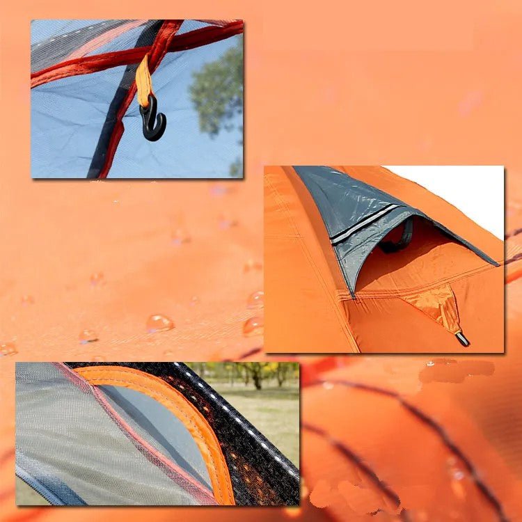 Exclusive Outdoor Double Camping Rainproof Tents — Blue — Alternate View 15