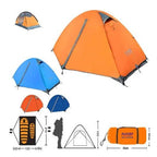 Exclusive Outdoor Double Camping Rainproof Tents — Blue — Alternate View 10