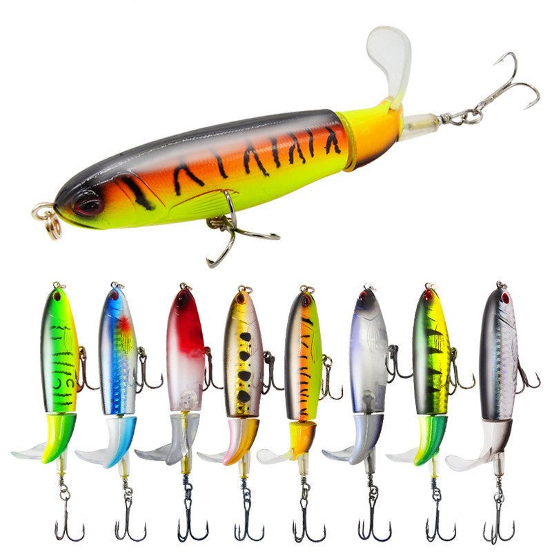 Exclusive Outdoor fishing fishing gear floating bait — B — Size 11cm — Front View