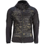 Exclusive Waterproof Slim Fit Mountaineering Jacket — Black — Size L — Side View