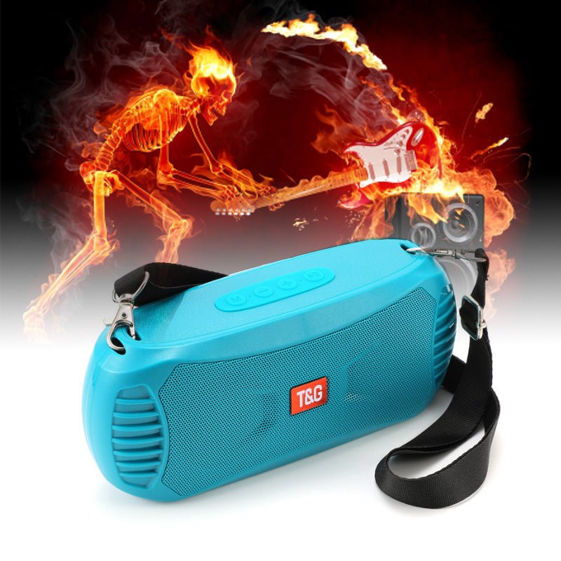 Exclusive Outdoor Portable Multifunctional Bluetooth Speaker — Grey — Detail View