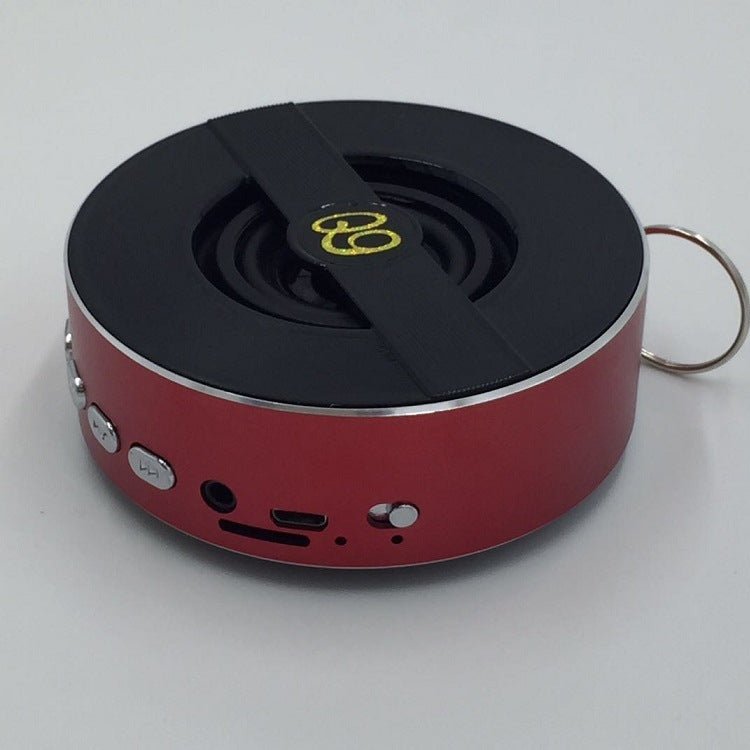 Exclusive Outdoor speaker new bluetooth speaker — Red — Size USB — Side View