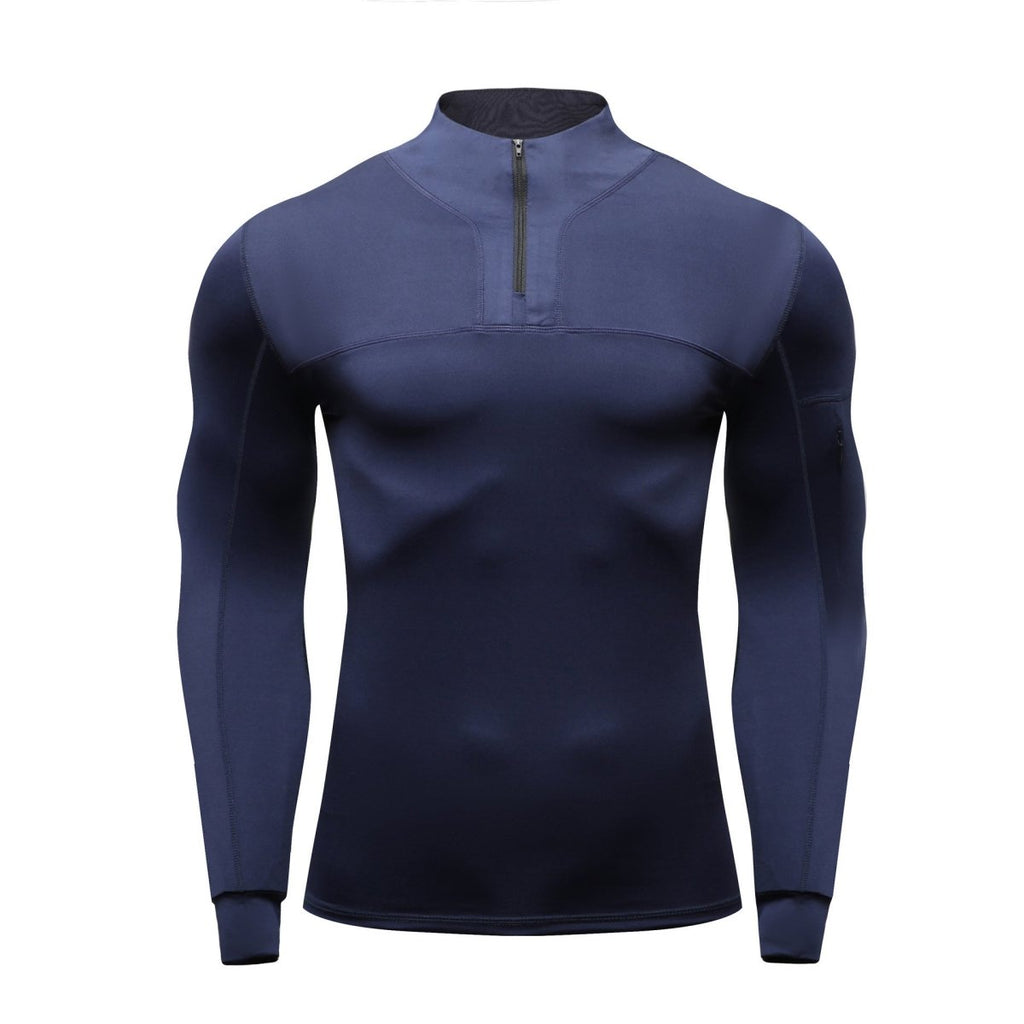 Exclusive Outdoor Tactics Workout Clothes — Navy Blue — Size S — Lifestyle View