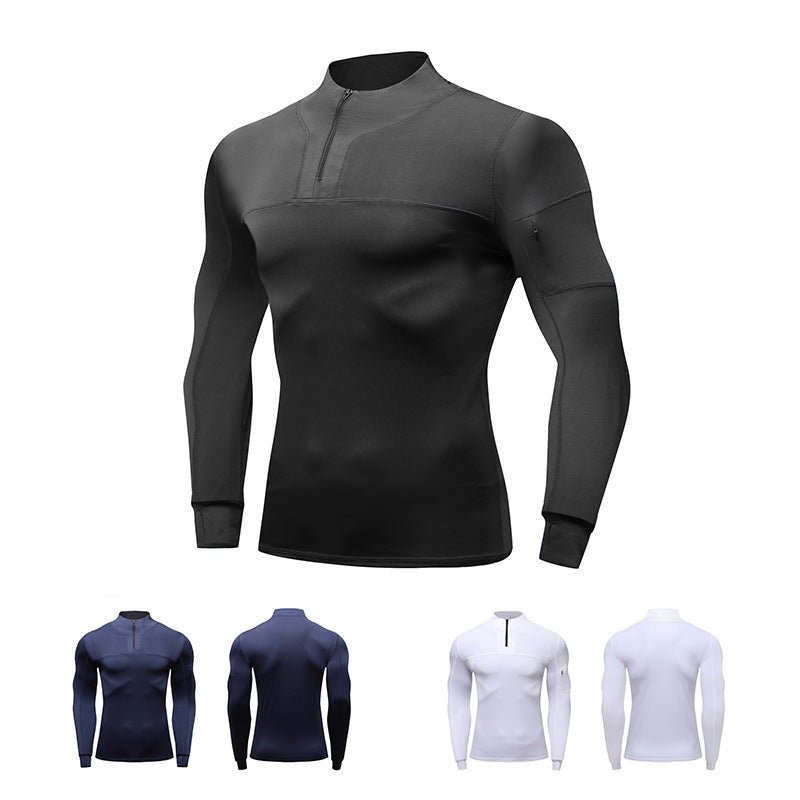 Exclusive Outdoor Tactics Workout Clothes — Navy Blue — Size S — Front View