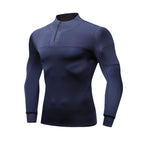 Exclusive Outdoor Tactics Workout Clothes — Navy Blue — Size S — Side View